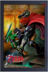Cadre / Framed - Zelda (Link VS Ganondorf)